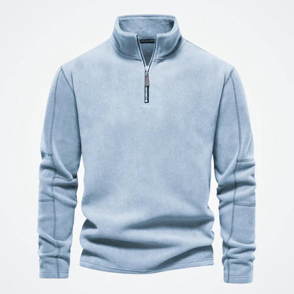 Men's Hoodie with High Collar Tromsø - Pure