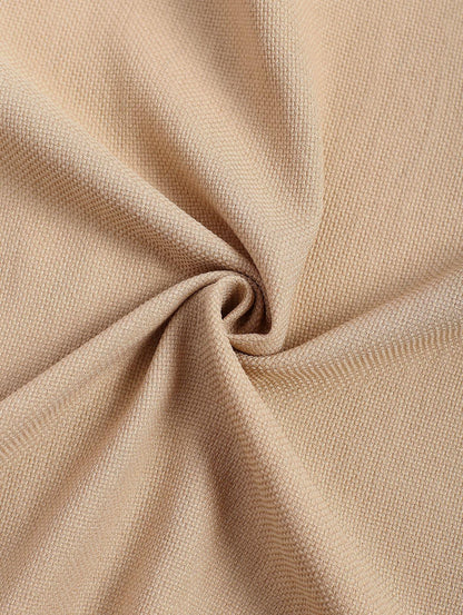 Men\'s Cotton And Linen Textured Pocket Design Camp Collar Button Up Short Sleeves Shirt And Drawstring Straight Leg Pants Set   BLACK LIGHT BLUE COFFEE