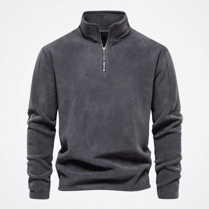 Men's Hoodie with High Collar Tromsø - Pure