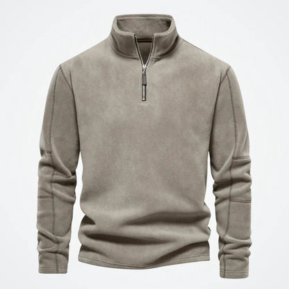 Men's Hoodie with High Collar Tromsø - Pure