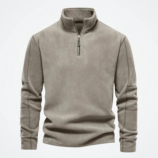 Men's Hoodie with High Collar Tromsø - Pure