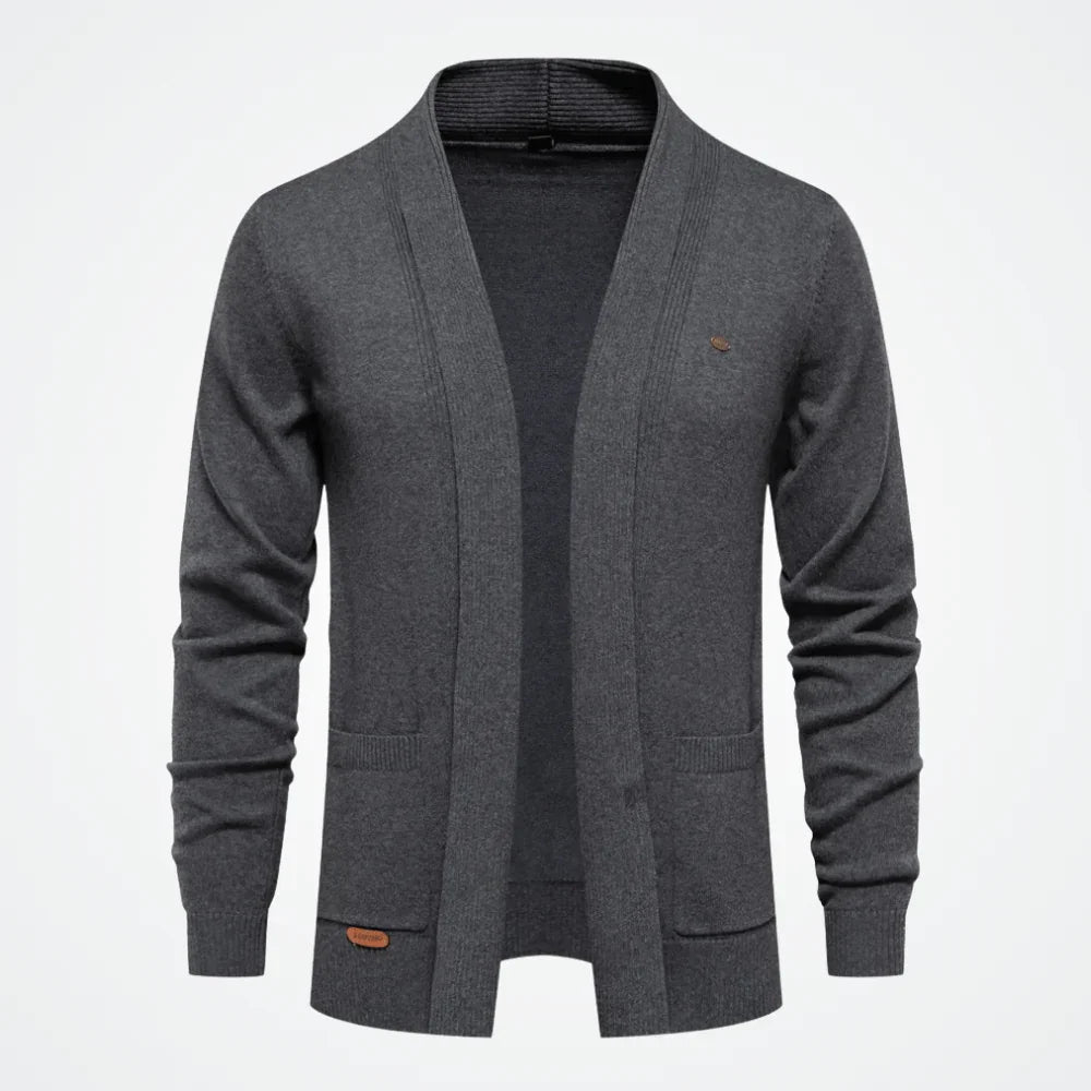 Men's Cardigan Lisboa - Pure